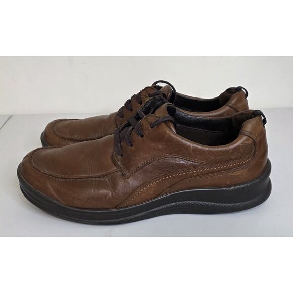 SAS Men\'s Leather Move On Brown Lace Up Walking Shoes Size 10 main image 4